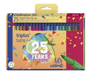 Staedtler Fiberpen Triplus Color 1,0 25 lat zestaw (20+5)